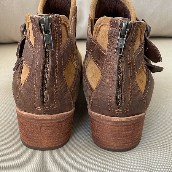 UGG Leather Strapped Ankle booties - Picture 5 of 7